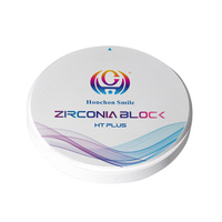 Disque en zircone blanche HT Plus 1350MPa 40% de translucidité pour laboratoire dentaire, logo personnalisable, blocs de fraisage CAD CAM