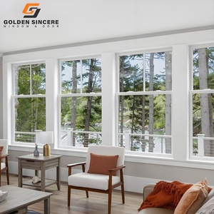 GS Top and Bottom Opening Aluminum Double Hung <b>Window</b> - Product Image 2