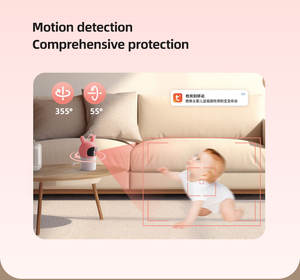 Moniteur intelligent pour bébé application mobile visualisation en temps réel <span class=keywords><strong>2</strong></span> millions de caméra HD pour bébé alimentation réveil jouer de la musique apaisante - Product Image 5