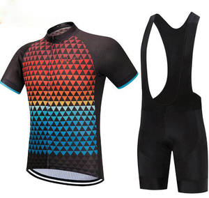 Conjunto de Jersey de Ciclismo para Hombre de Verano - Secado Rápido, Ligero, Anti-UV, Transpirable, Manga Corta, Ropa de Ciclismo - Product Image 1