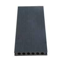 Plancher en teck composite pour balcon extérieur Yanji, faible entretien