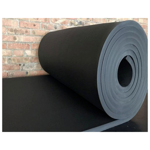 ファーストフレックス ブラック セルフ接着 ネオプレンゴムフォームシート エアコン用カットサービス付き - Product Image 1