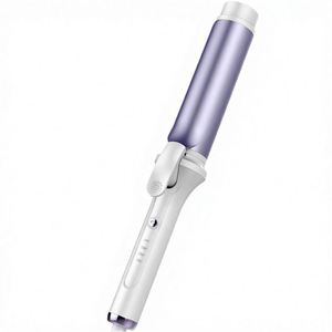 Manufactured Hair Curling Straight Iron with LCD Display Ptc Heater Electric Hair Curler <b>Brush</b> - Product Image 2