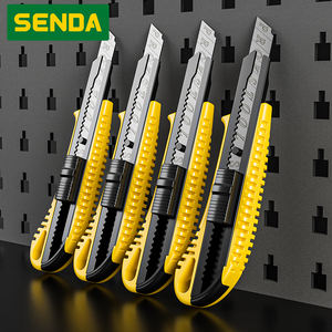 صندوق قاطعة للخدمة الشاقة مع شفرة قابلة للطي بمقبض مانع للانزلاق للاستخدام المكتبي والصناعي - Product Image 2