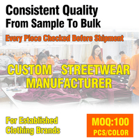 Contrôle qualité strict AQL 2.5, fabricant de vêtements, survêtement homme de haute qualité, vêtements personnalisés à partir de votre maquette