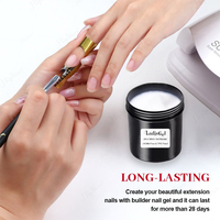 HEMA & TPO GRATUIT Super Blanc 3-en-1 Constructeur de qualité supérieure Gel pour ongles Extension d'ongles Super Blanc Ongles durs Gel de construction Uv Échantillon