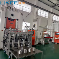 Machine de fabrication de barquettes en aluminium LK-T80, presse hydraulique à cadre en H, bordage personnalisé pour la production de contenants alimentaires