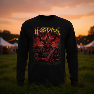 Maglietta a maniche lunghe Hodag Cryptid Country Music Fest Design - Product Image 3