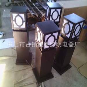 Solar Lawn <b>Light</b> Square Aluminum <b>LED</b> Water Resistant Outdoor Garden Lighting - Product Image 2
