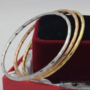 Pulsera en Oferta, Nueva Pulsera de Cristal con Clavos, Acero Inoxidable de Alta Calidad, 3 Colores, Pulseras para Mujer - Product Image 4