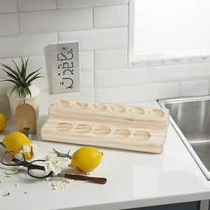 Nhỏ 12-Lưới Tre Gỗ Tinh Dầu Và Gia Vị Lưu Trữ Giá Hiện Đại 15Ml Máy Tính Để Bàn Tổ Chức - Product Image 5