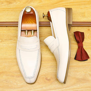 Dernières ventes de chaussures de bureau d'affaires luxueuses sur mesure en cuir chaussures habillées formelles pour hommes - Product Image 3