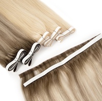 Extensions de cheveux humains vierges européens Lesttyhair, tissage invisible sans couture, double trame, toutes les couleurs, adaptées aux cheveux longs, extensions en PU