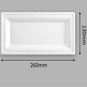 Platos Desechables de Caña de Azúcar de 10 Pulgadas, Platos de Papel al por Mayor <span class=keywords><strong>para</strong></span> Catering - Product Image 1