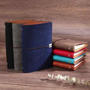 Cuaderno Retro A3 Personalizable de Alta Calidad con Hojas Sueltas, Correa y Cubierta de Cuero Impreso, Exclusivo para Gestión de Cuentas, 80 Hojas - Product Image 1