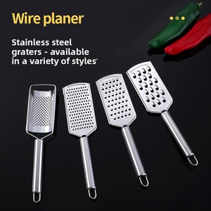 Éplucheur-râpe multifonction manuel en acier inoxydable pour légumes, coupe-légumes, trancheuse pour pommes de terre, oignons, radis, concombres et plus, cuisine - Product Image 5