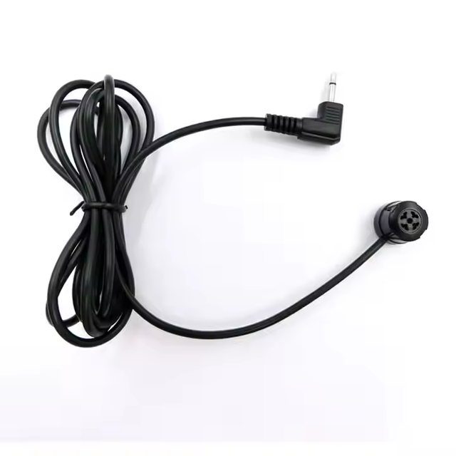 Professional Car Audio Microphone 3.5mm Mini Wired External Microphone Car Pasted Microphone