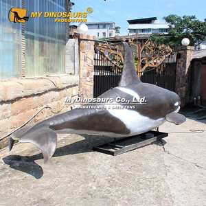 Il mio Dino acquario mostra animale marino Animatronic Killer Whale a grandezza naturale - Product Image 2