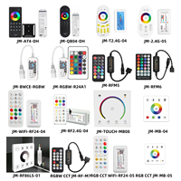 Contrôleur à distance pour bande LED adressable à pixels CCT RGB RGBW RGBIC WS2811, variateur RGB/RGBW