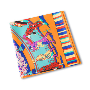 Ethnic <strong>Scarves</strong> &amp; Shawls a High-quality <strong>Belly</strong> <strong>Dance</strong> <strong>Hip</strong> Silk <strong>Scarves</strong> <strong>Wholesale</strong> Embroidery <strong>Scarf</strong> Hijab 130*130 cm - Product Image 6