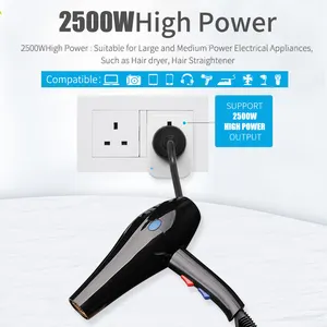 World To UK Travel Charger Wall Power Adaptor Smart With UK Plug BS8546 UKCA Approved