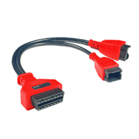 Câble de diagnostic et de programmation OBD2 16 broches vers FCA 12+8 pour Autel Fiat Alfa Chrysler Jeep Dodge