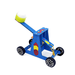 <span class=keywords><strong>Trebuchet</strong></span> DIY pour enfants, expérience scientifique créative, puzzle fait main, jouet catapulte, jeu interactif parent-enfant, jouet STEM - Product Image 2