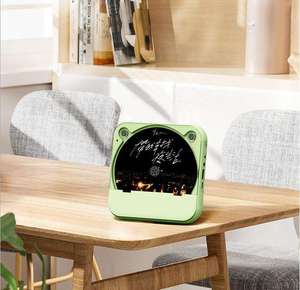 <b>Cute</b> <b>Bear</b> Ear Portable CD Player Wall Mountable Built in Speaker USB Playback Remote Control for Home Bedroom - Product Image 4