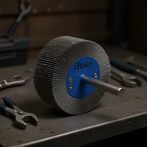 Ttake Abrasive Cloth Flap <b>Wheel</b> 40x30 Mm 6 Mm Shaft For <b>Grinding</b> - Product Image 3