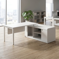 Bureau de direction haut de gamme Greatway GRA-DD, moderne, en métal, ergonomique, réglable en hauteur, confortable pour une assise prolongée, structure stable et anti-tremblement