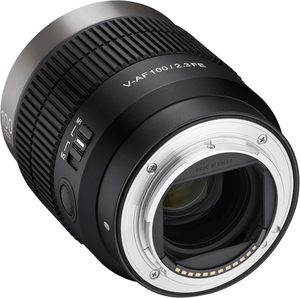 Objectif téléobjectif manuel Samyang 100 mm T2.3 Cine pour /Minolta E/FE - Plein format - Prêt pour 8K - Alliage d'aluminium - Ton de couleur unifié - Product Image 4