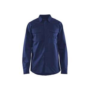 BLAKLADER - 322615048900XL <b>Flame</b> resistant <b>shirt</b> Navy blue - EAN 7330509659984 <b>FLAME</b> RESISTANT WORKWEAR - Product Image 1