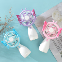 Mini-souffleur de cils portable USB rechargeable en forme de fleur et de papillon pour extensions de cils