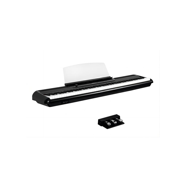 Portable Home Digital Keyboard Instrument Professional 88-Key Weighted Electric Piano 700 Rhythms USB/MIDI Sustain Pedal