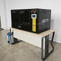 Machine de découpe laser à fibre de bureau 400x300mm 800W pour l'acier inoxydable, l'aluminium, le laiton, la fabrication de petites séries et les pièces personnalisées
