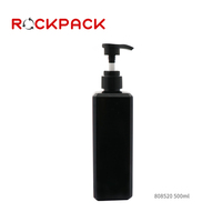 Bouteille de nettoyage des mains vide de 500ml en stock bouteille de lavage de gel douche avec distributeur de pompe 20/410 28/410