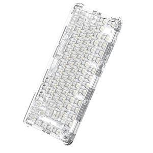 Ajazz B81 trong suốt tri-chế độ không dây có dây RGB Backlit hot-swappable văn phòng cơ chơi game bàn phím - Product Image 5