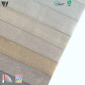 قماش ستائر معتم 100% بوليستر مايكروفايبر منسوج مصبوغ ومطلي سادة - Product Image 1