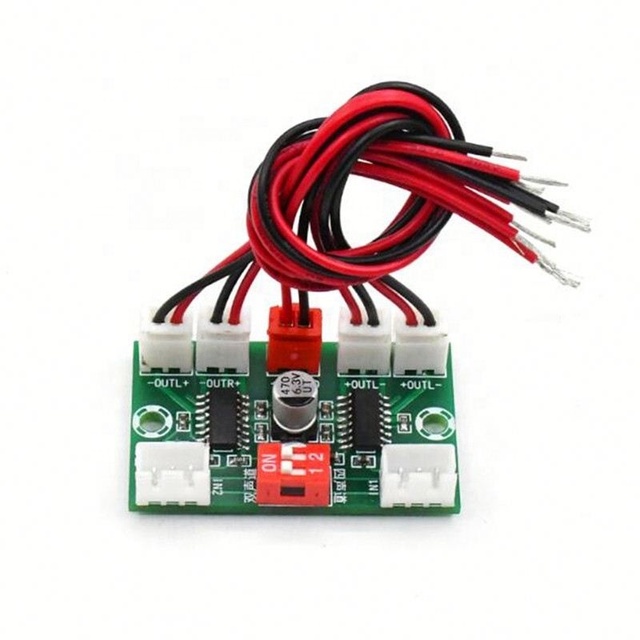 4*3W Audio Power Amplifier Board USB5V Power Supply DIY Mini Digital Amplifier Board 4 Channel PAM8403 Audio Amplifier
