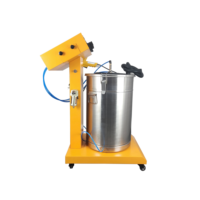 Machine de revêtement de poudre électrostatique automatique KST-201 pour la manière de peinture en aérosol de substrats en métal avec la variété de types de couleurs poudres