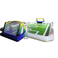 Jeu de sport professionnel terrain de balle de pare-chocs à bulles de football gonflable/terrain de jeu extérieur terrain de Football gonflable
