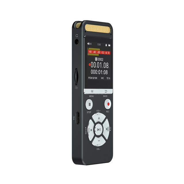 Audio Recording Device TF Card Memory Expansion up to 1TB Professional Digital Voice Recorder 256GB