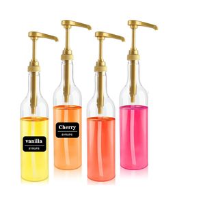 Botellas de PET de 750 ml de Grado Alimenticio para Aceite de Oliva, Miel, Jugo, Sirope, Salsa, Refresco y Whisky - Libres de BPA, Reutilizables - Product Image 1