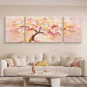 Bán Buôn Hd Tường Nghệ Thuật In <span class=keywords><strong>Canvas</strong></span> In Sơn Tối Giản Tay Sơn Hoa Hiện Đại Cảnh Hoa Cho Trang Trí Nội Thất Sơn - Product Image 5