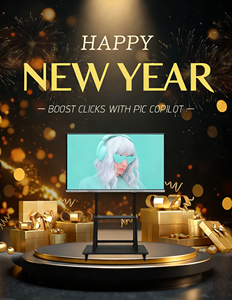 Pizarra Interactiva Inteligente ZX de 75 y <span class=keywords><strong>85</strong></span> Pulgadas, Pantalla 4K HD, Cámara Todo en Uno, Videoconferencia, Enseñanza en Línea, Soporte de Pie, Tienda Minorista - Product Image 1