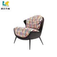Chaise en contreplaqué d'eucalyptus de style moderne avec siège de dossier de construction cadre de meubles en bois pour hôtel chambre à coucher salle à manger salon