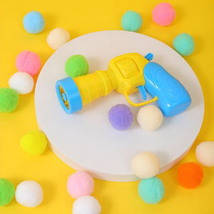 Jouet pour <span class=keywords><strong>chat</strong></span> en peluche avec pistolet à balles, soulageant la dépression, balles silencieuses, mini pistolet à balles, jeux de balles en peluche, fournitures pour animaux de compagnie - Product Image 3