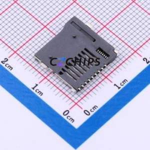 HX TF PUSH SD Card / Memory Card Connector SMD Connector - Product Image 2