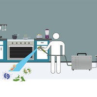 Système d'eau à l'ozone portable 5g pour le nettoyage de l'eau à l'ozone de désinfection du bétail