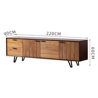 Nouveau design de luxe moderne pour la maison unité murale de divertissement meuble TV support simple de haute qualité meuble TV pour le salon